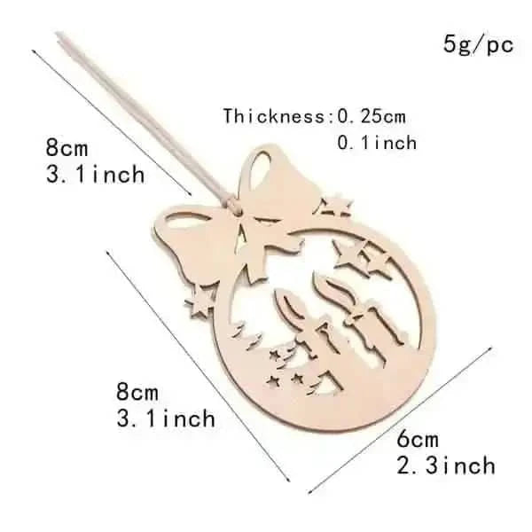 20-Pack: Christmas Day Decoration Pendant Cartsfy Inc.