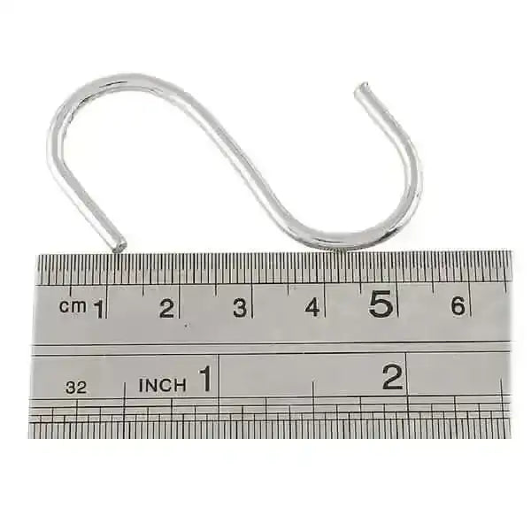20-Piece: Household Holder Kitchen Stainless Steel S Shaped Hooks DailySale Default Title Default Title-