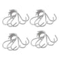 20-Piece: Household Holder Kitchen Stainless Steel S Shaped Hooks Cartsfy Inc.