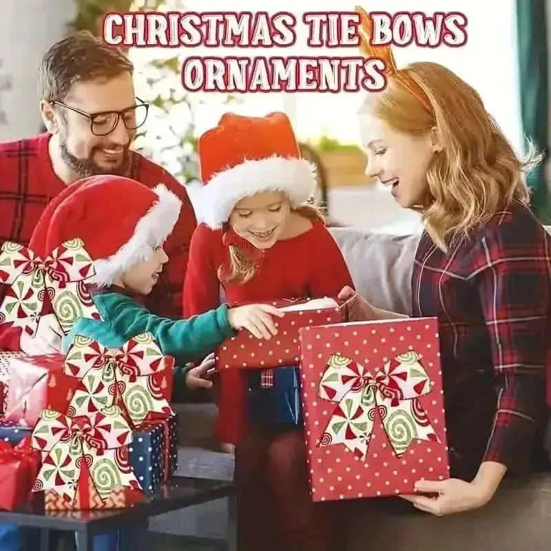 20-Pieces: Christmas Tree Bow Decorations Cartsfy Inc.