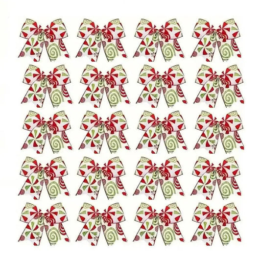 20-Pieces: Christmas Tree Bow Decorations DailySale Default Title Default Title-