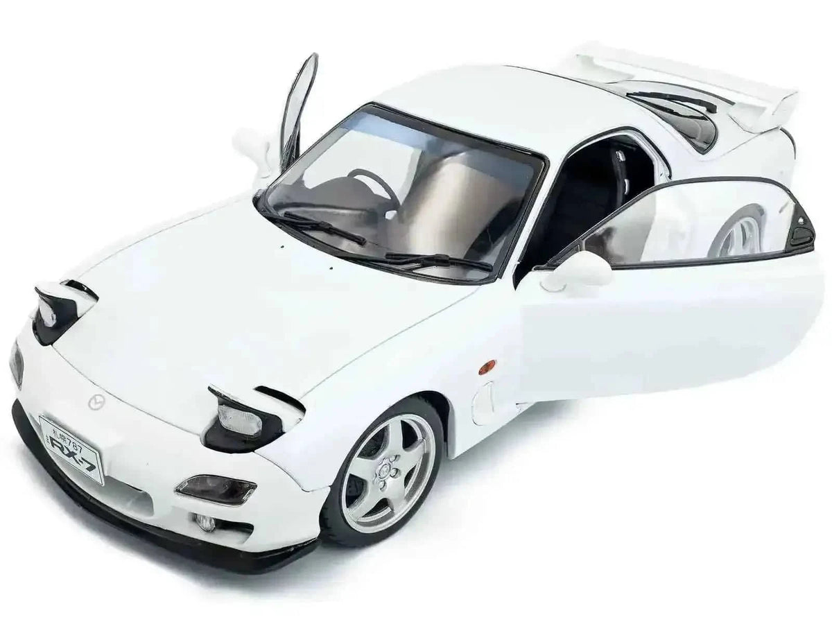 2001 Mazda RX7 Type RS (FD3S) RHD (Right Hand Drive) White 1/18 Diecast Model Car by Solido Cartsfy Inc.