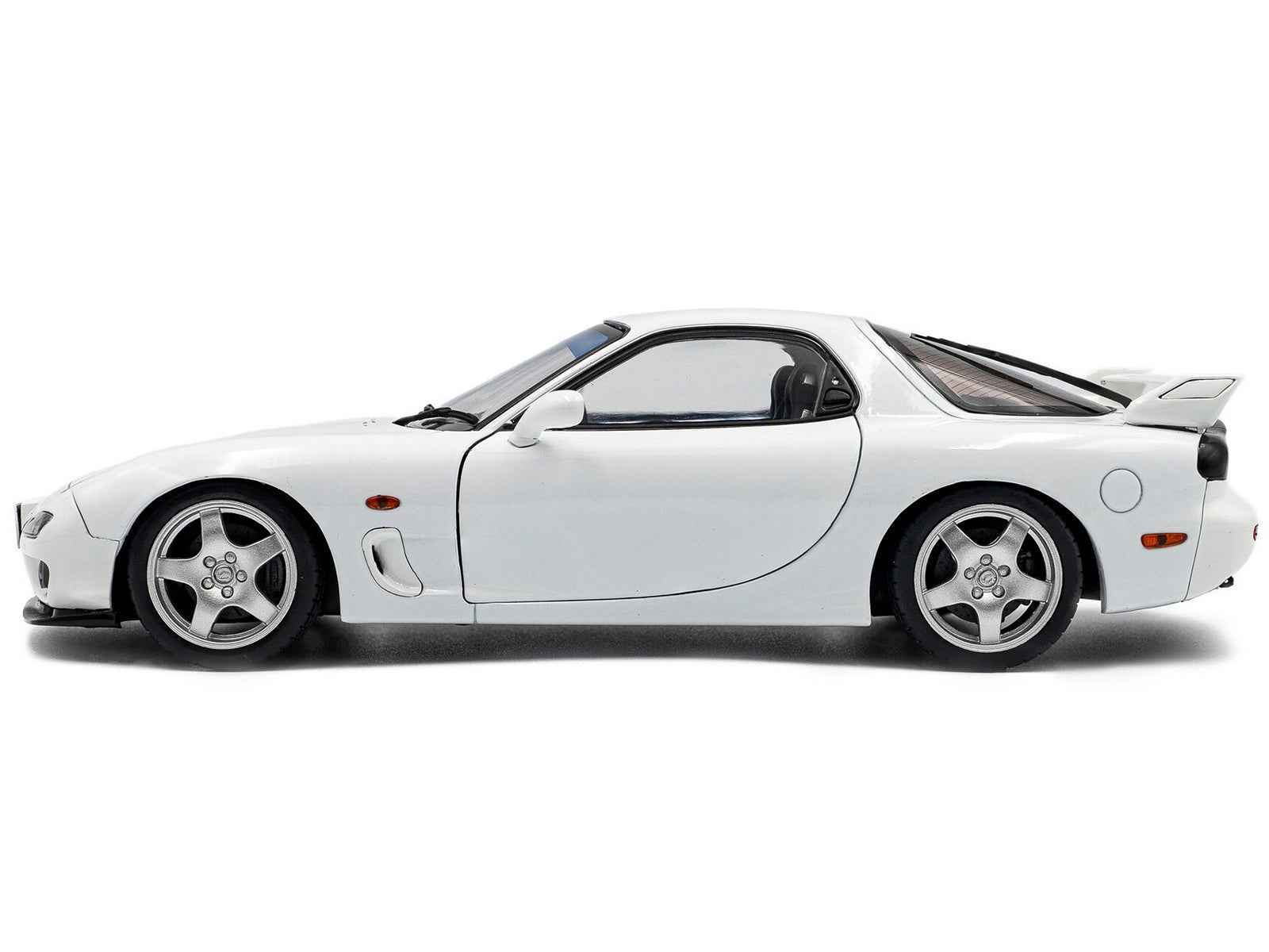 2001 Mazda RX7 Type RS (FD3S) RHD (Right Hand Drive) White 1/18 Diecast Model Car by Solido Miniature Motors Default Title Default Title-