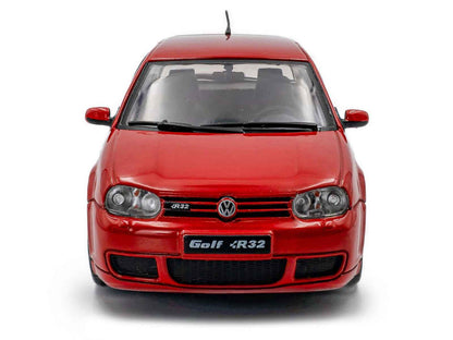 2003 Volkswagen Golf IV R32 Toronto Red 1/43 Diecast Model Car by Solido Cartsfy Inc.
