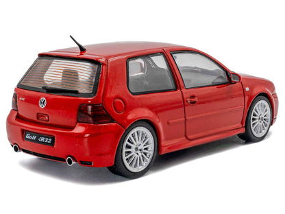 2003 Volkswagen Golf IV R32 Toronto Red 1/43 Diecast Model Car by Solido Cartsfy Inc.