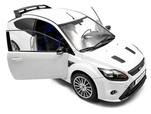 2009 Ford Focus RS MK2 Frozen White 1/18 Diecast Model Car by Solido Cartsfy Inc.