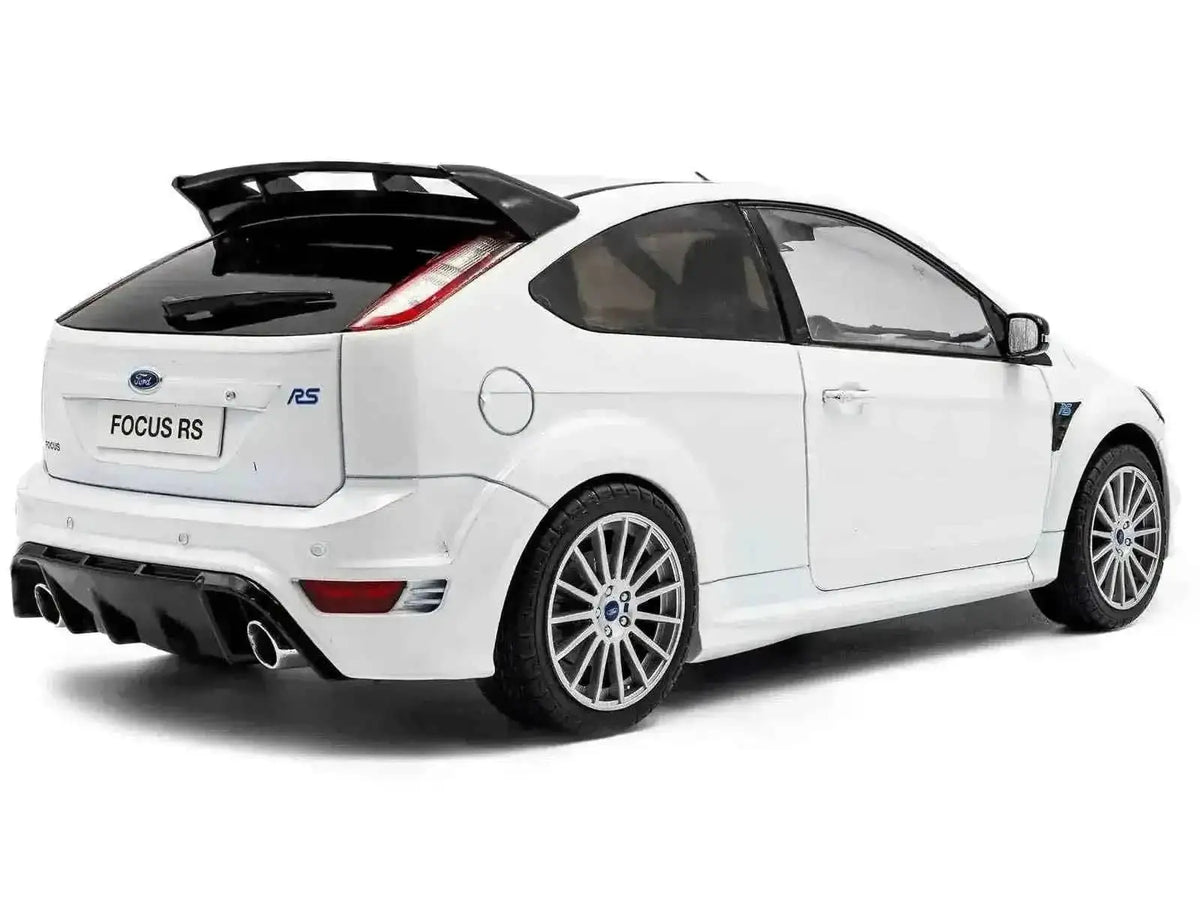 2009 Ford Focus RS MK2 Frozen White 1/18 Diecast Model Car by Solido Cartsfy Inc.