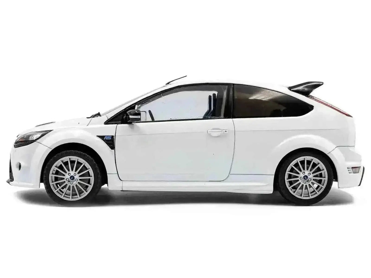 2009 Ford Focus RS MK2 Frozen White 1/18 Diecast Model Car by Solido Cartsfy Inc.