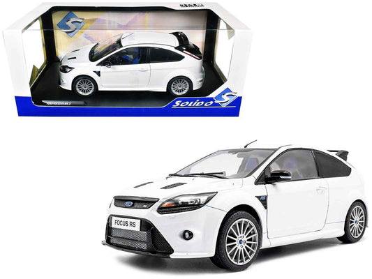 2009 Ford Focus RS MK2 Frozen White 1/18 Diecast Model Car by Solido Cartsfy Inc.