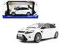 2009 Ford Focus RS MK2 Frozen White 1/18 Diecast Model Car