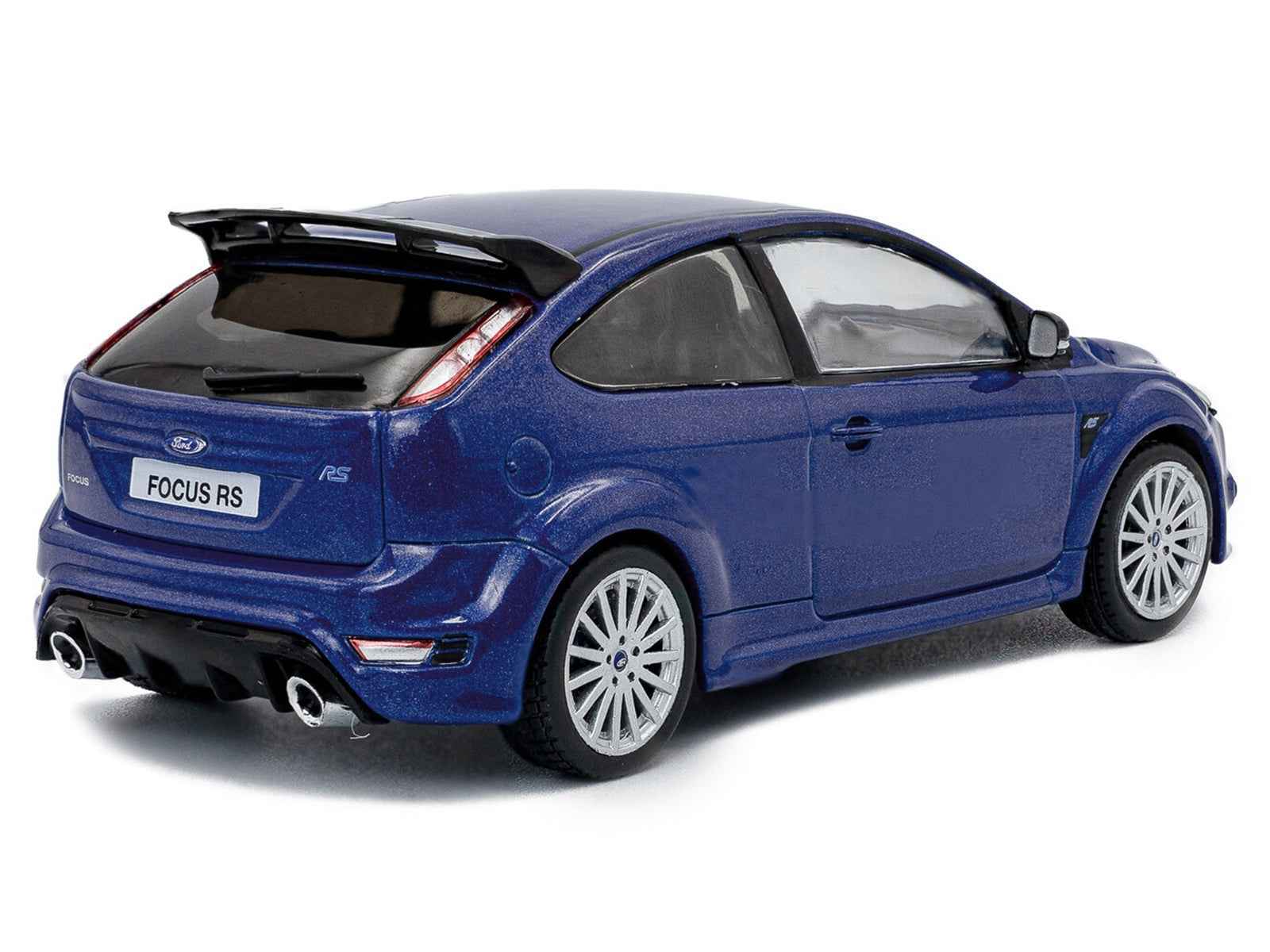 2010 Ford Focus MKII RS Indianapolis Blue Metallic 1/43 Diecast Model Car by Solido Cartsfy Inc.