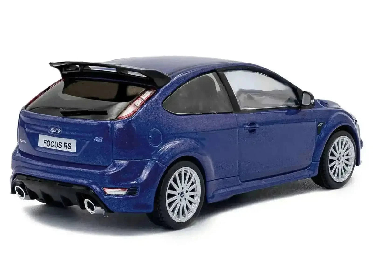 2010 Ford Focus MKII RS Indianapolis Blue Metallic 1/43 Diecast Model Car by Solido Cartsfy Inc.