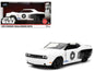 2012 Dodge Challenger SRT8 "Stormtrooper" Livery White with Graphics "Star Wars" Franchise "Hollywood Rides" Series 1/32 Diecast Model Car by Jada Cartsfy Inc.