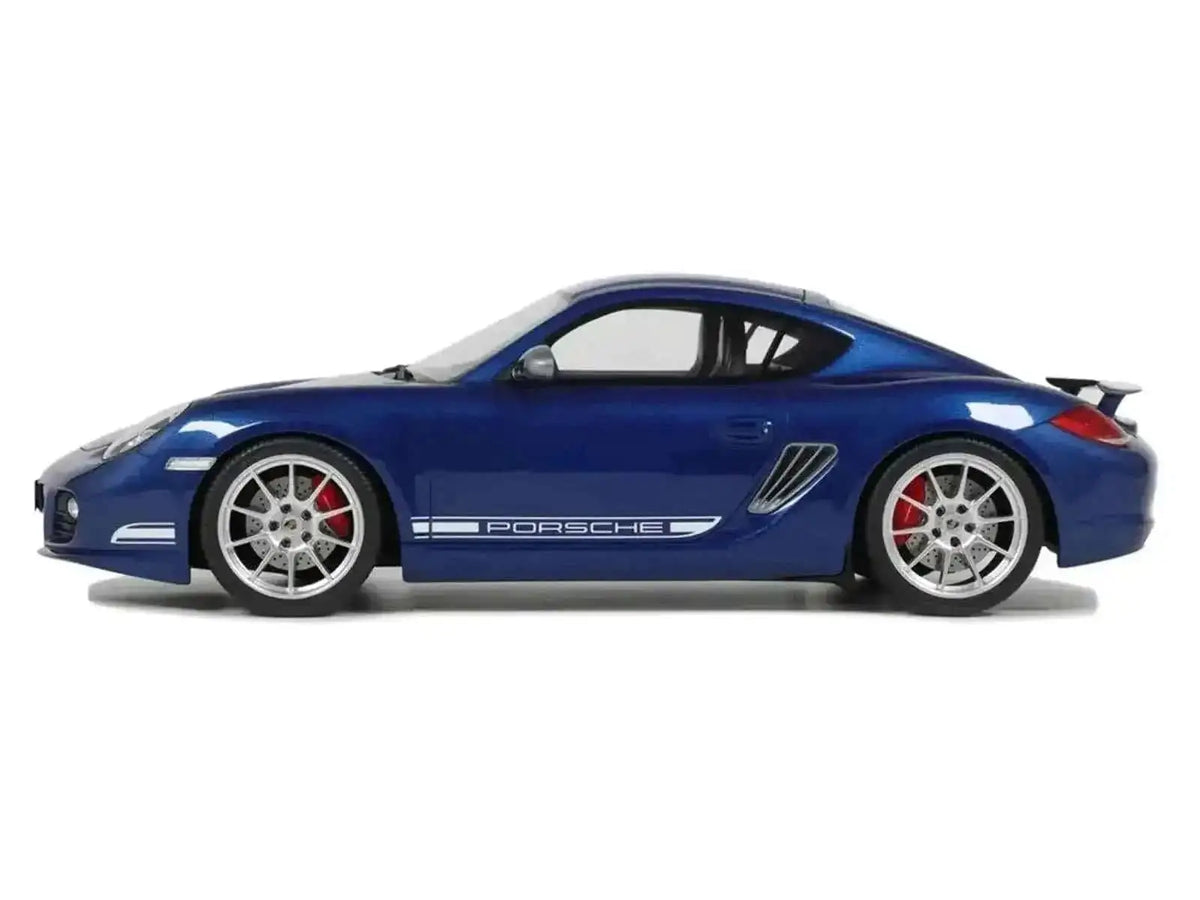 2012 Porsche Cayman R Aqua Blue Metallic 1/18 Model Car by GT Spirit Cartsfy Inc.
