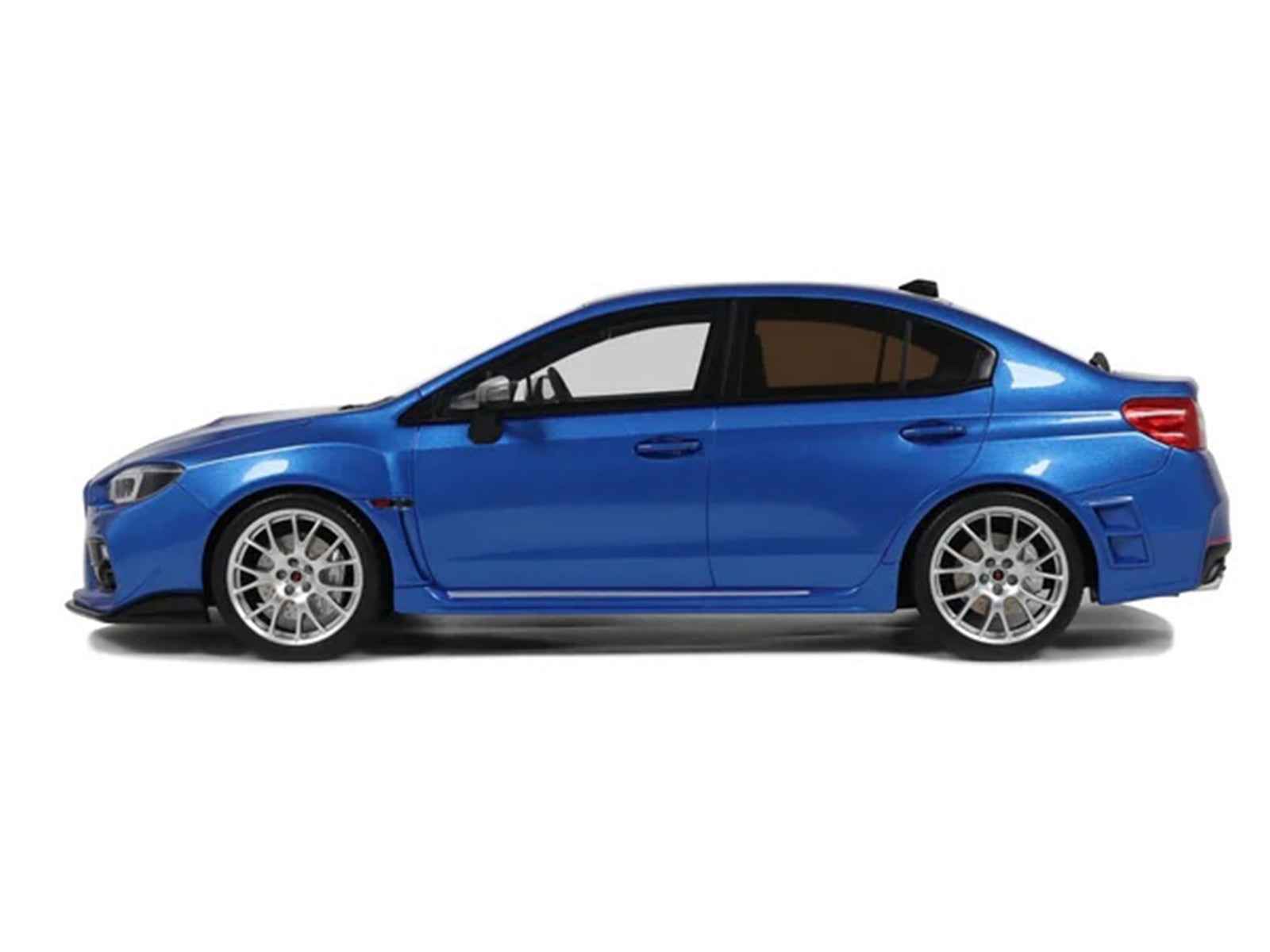 2015 Subaru WRX Sti S207 RHD (Right Hand Drive) Blue Pearl Metallic Limited Edition to 2000 pieces Worldwide 1/18 Model Car by Otto Mobile Miniature Motors Default Title Default Title-