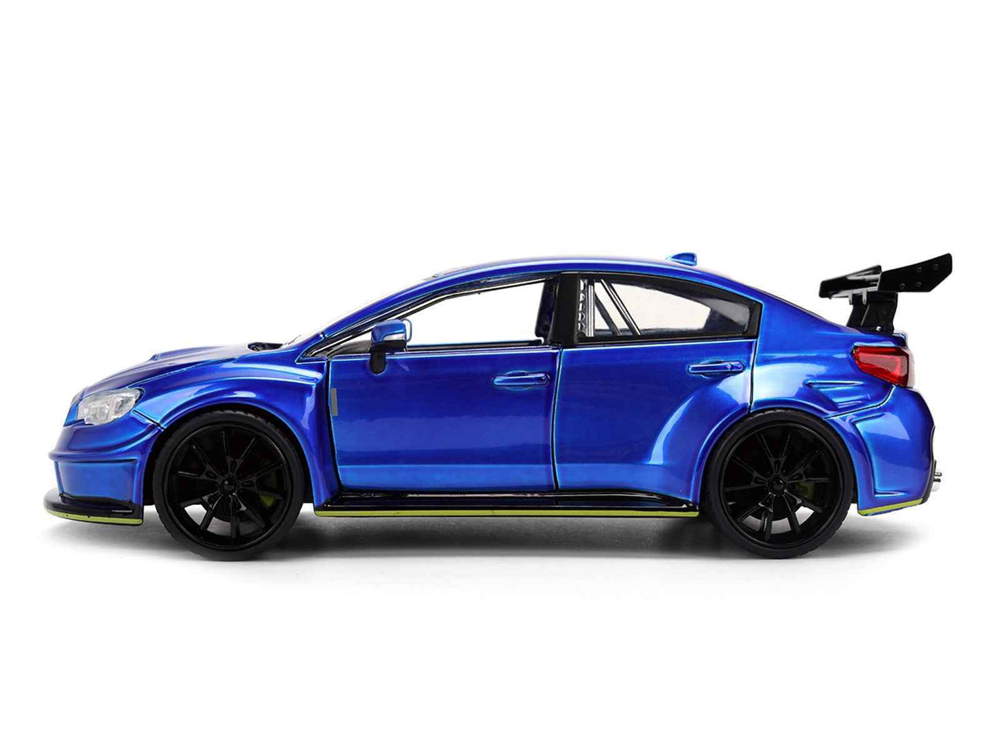 2016 Subaru WRX STI Widebody Blue Metallic "JDM Tuners" Series 1/24 Diecast Model Car by Jada Cartsfy Inc.