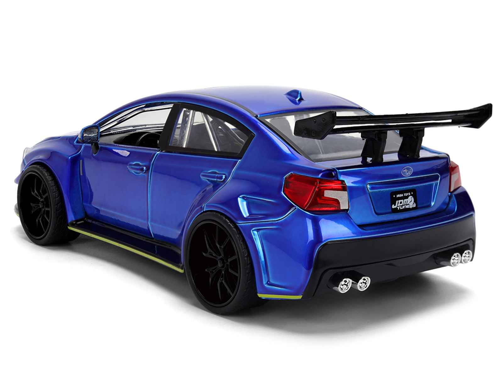 2016 Subaru WRX STI Widebody Blue Metallic "JDM Tuners" Series 1/24 Diecast Model Car by Jada Cartsfy Inc.
