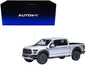 2019 Ford F-150 Raptor Pickup Truck Ingot Silver 1/18 Model Car