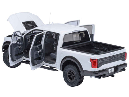 2019 Ford F-150 Raptor Pickup Truck Oxford White 1/18 Model Car by Autoart Miniature Motors Default Title Default Title-