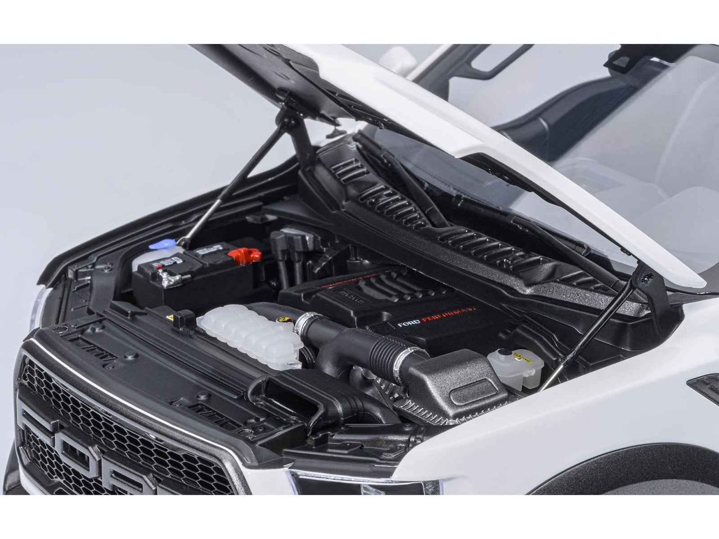 2019 Ford F-150 Raptor Pickup Truck Oxford White 1/18 Model Car by Autoart Miniature Motors Default Title Default Title-