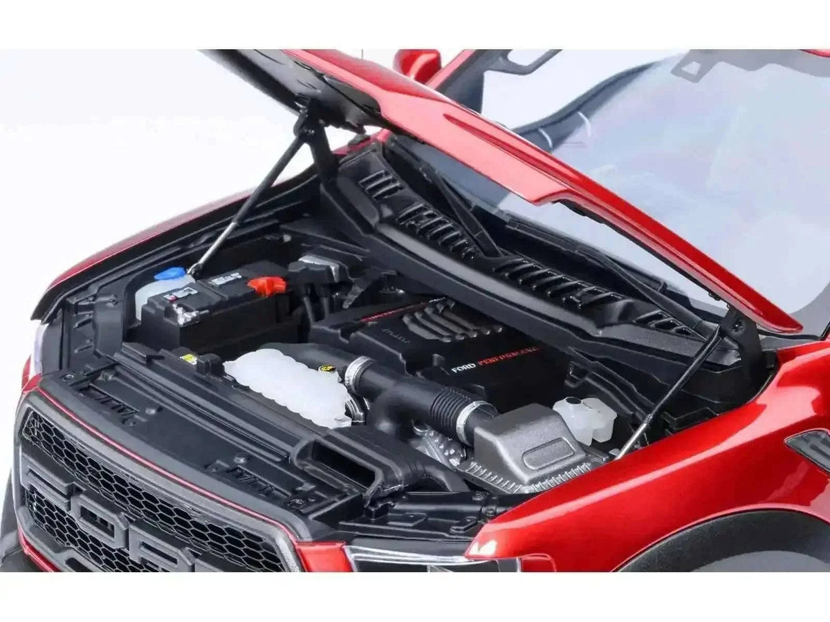 2019 Ford F-150 Raptor Pickup Truck Ruby Red Metallic 1/18 Model Car by Autoart Cartsfy Inc.