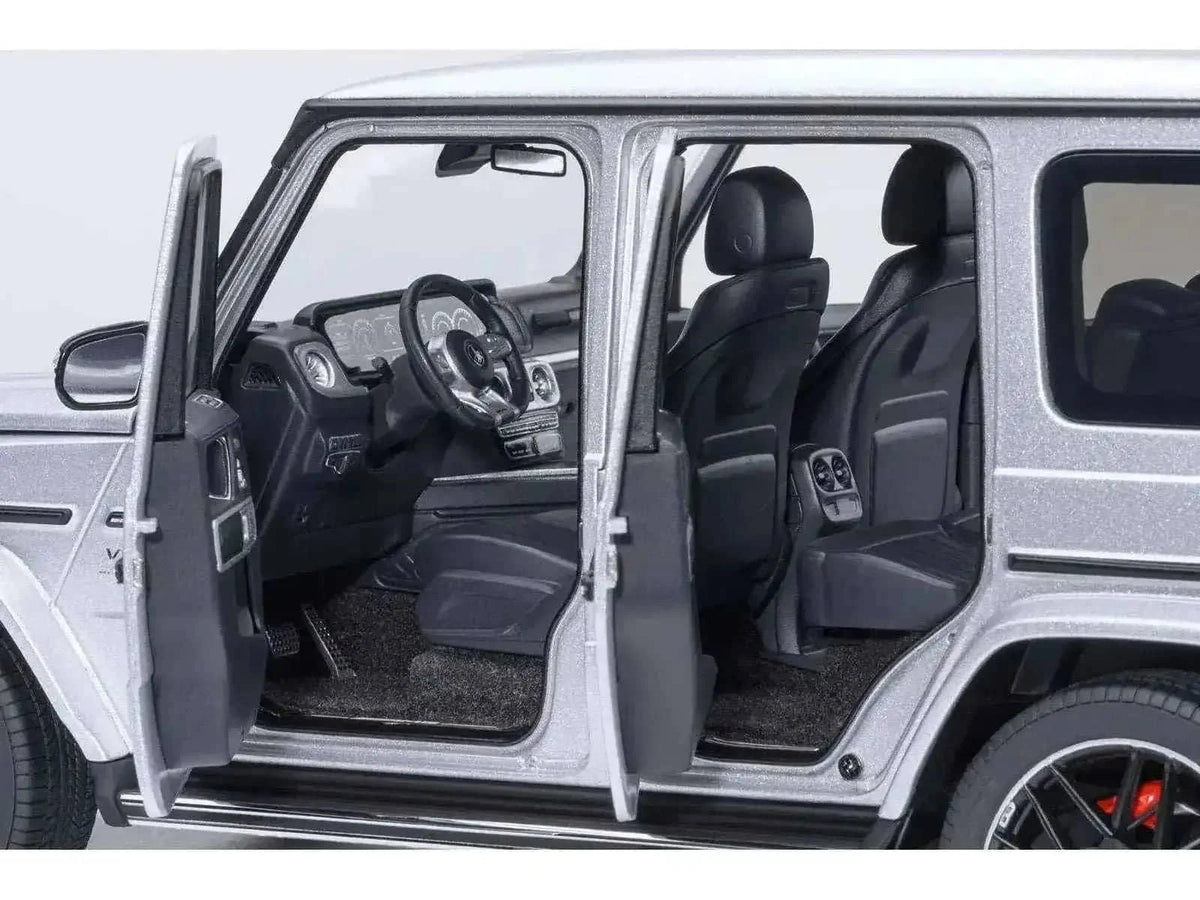 2019 Mercedes-Benz AMG G63 Iridium Silver Metallic 1/18 Model Car by Autoart Cartsfy Inc.