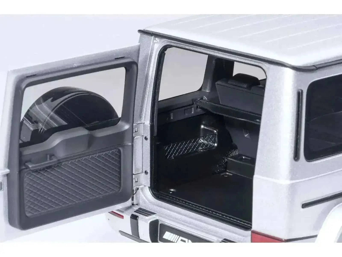 2019 Mercedes-Benz AMG G63 Iridium Silver Metallic 1/18 Model Car by Autoart Cartsfy Inc.