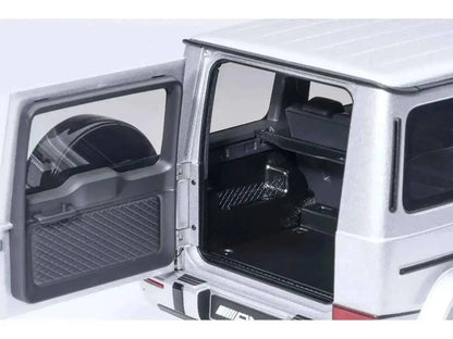 2019 Mercedes-Benz AMG G63 Iridium Silver Metallic 1/18 Model Car by Autoart Cartsfy Inc.
