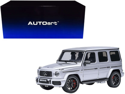 2019 Mercedes-Benz AMG G63 Iridium Silver Metallic 1/18 Model Car by Autoart Cartsfy Inc.
