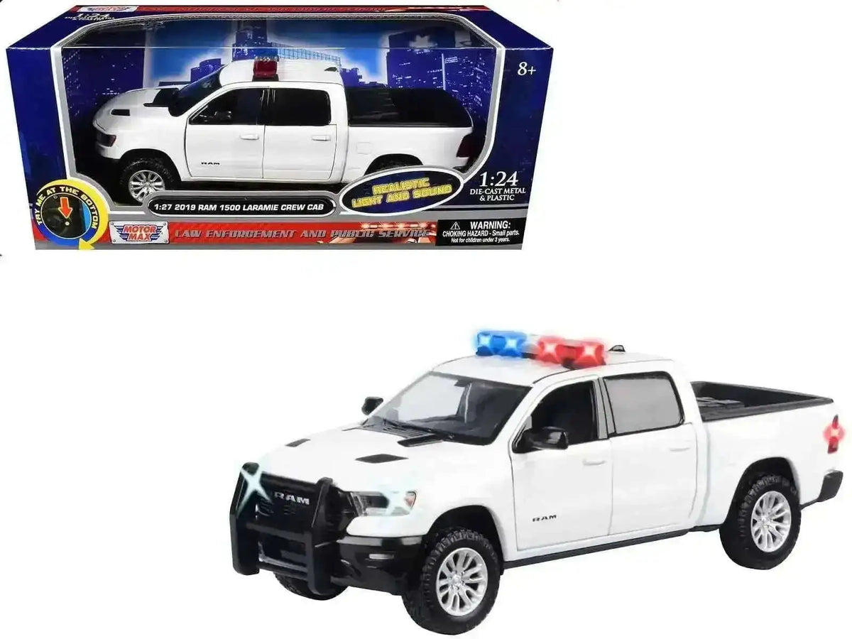 2019 RAM 1500 Laramie Crew Cab Diecast Model with Lights and Sounds