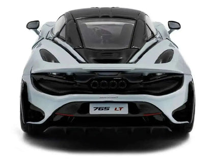 2020 McLaren 765LT Ceramic Gray with Black Top 1/43 Diecast Model Car by Solido Cartsfy Inc.