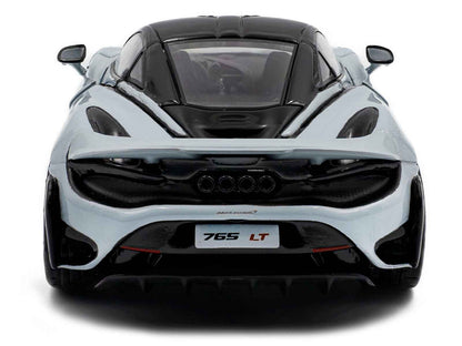2020 McLaren 765LT Ceramic Gray with Black Top 1/43 Diecast Model Car by Solido Cartsfy Inc.
