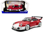 2020 RWB Bodykit "Porco Rosso" Red and White 1/18 Diecast Model Car by Solido Miniature Motors Default Title Default Title-