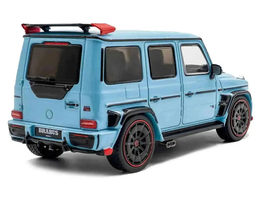 2021 Brabus Rocket 900 China Blue with Black Hood 1/43 Diecast Model Car by Solido Cartsfy Inc.