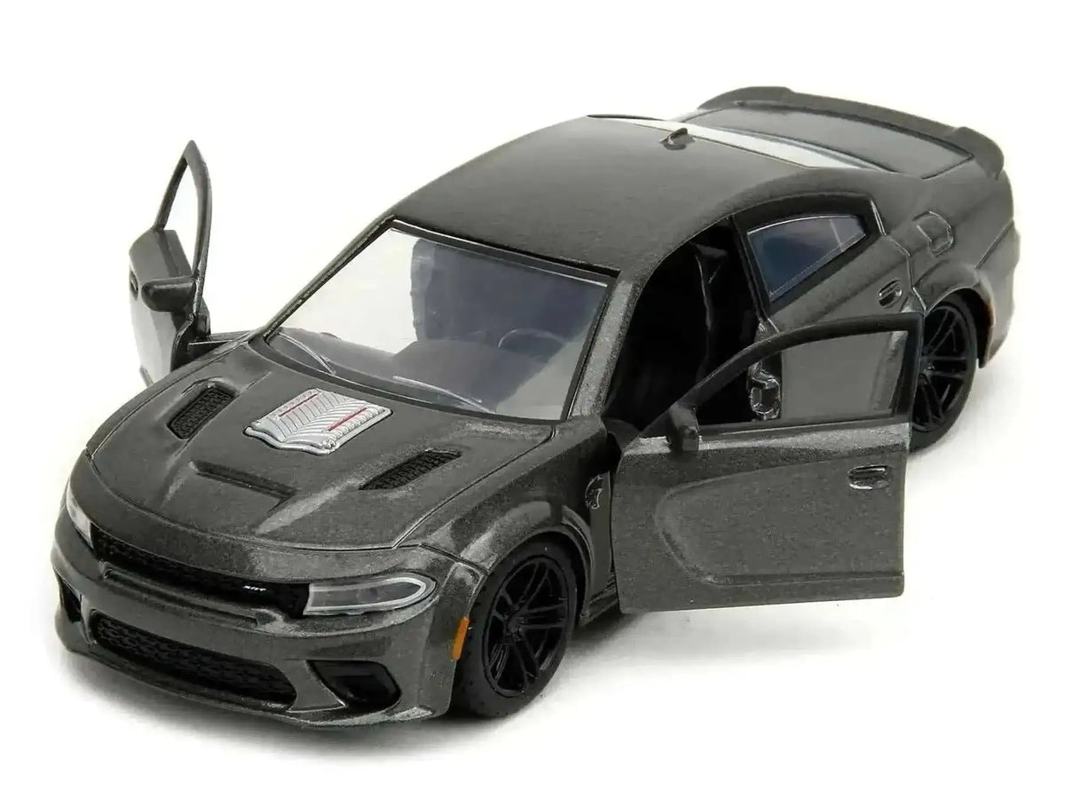 2021 Dodge Charger SRT Hellcat Gray Metallic "Fast X" (2023) Movie "Fast & Furious" Series 1/32 Diecast Model Car by Jada Cartsfy Inc.