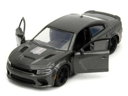 2021 Dodge Charger SRT Hellcat Gray Metallic "Fast X" (2023) Movie "Fast & Furious" Series 1/32 Diecast Model Car by Jada Cartsfy Inc.