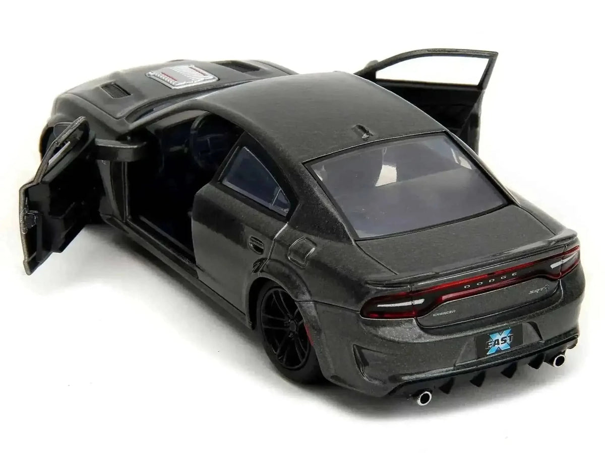 2021 Dodge Charger SRT Hellcat Gray Metallic "Fast X" (2023) Movie "Fast & Furious" Series 1/32 Diecast Model Car by Jada Cartsfy Inc.