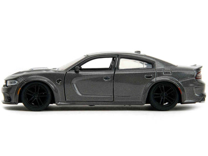 2021 Dodge Charger SRT Hellcat Gray Metallic "Fast X" (2023) Movie "Fast & Furious" Series 1/32 Diecast Model Car by Jada Miniature Motors Default Title Default Title-