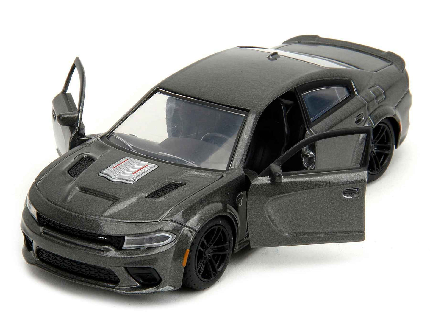 2021 Dodge Charger SRT Hellcat Gray Metallic "Fast X" (2023) Movie "Fast & Furious" Series 1/32 Diecast Model Car by Jada Miniature Motors Default Title Default Title-