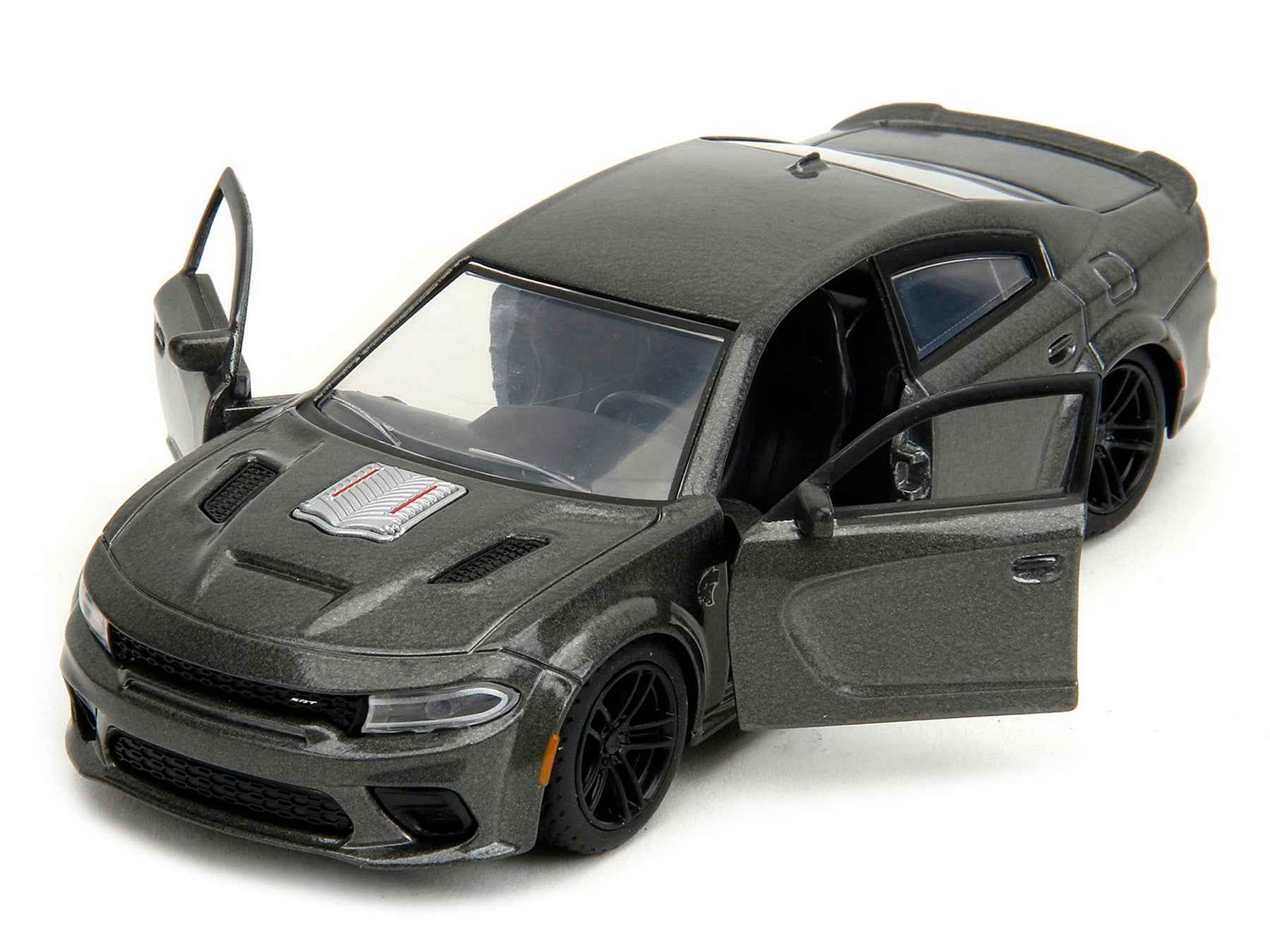 2021 Dodge Charger SRT Hellcat Gray Metallic "Fast X" (2023) Movie "Fast & Furious" Series 1/32 Diecast Model Car by Jada Miniature Motors Default Title Default Title-