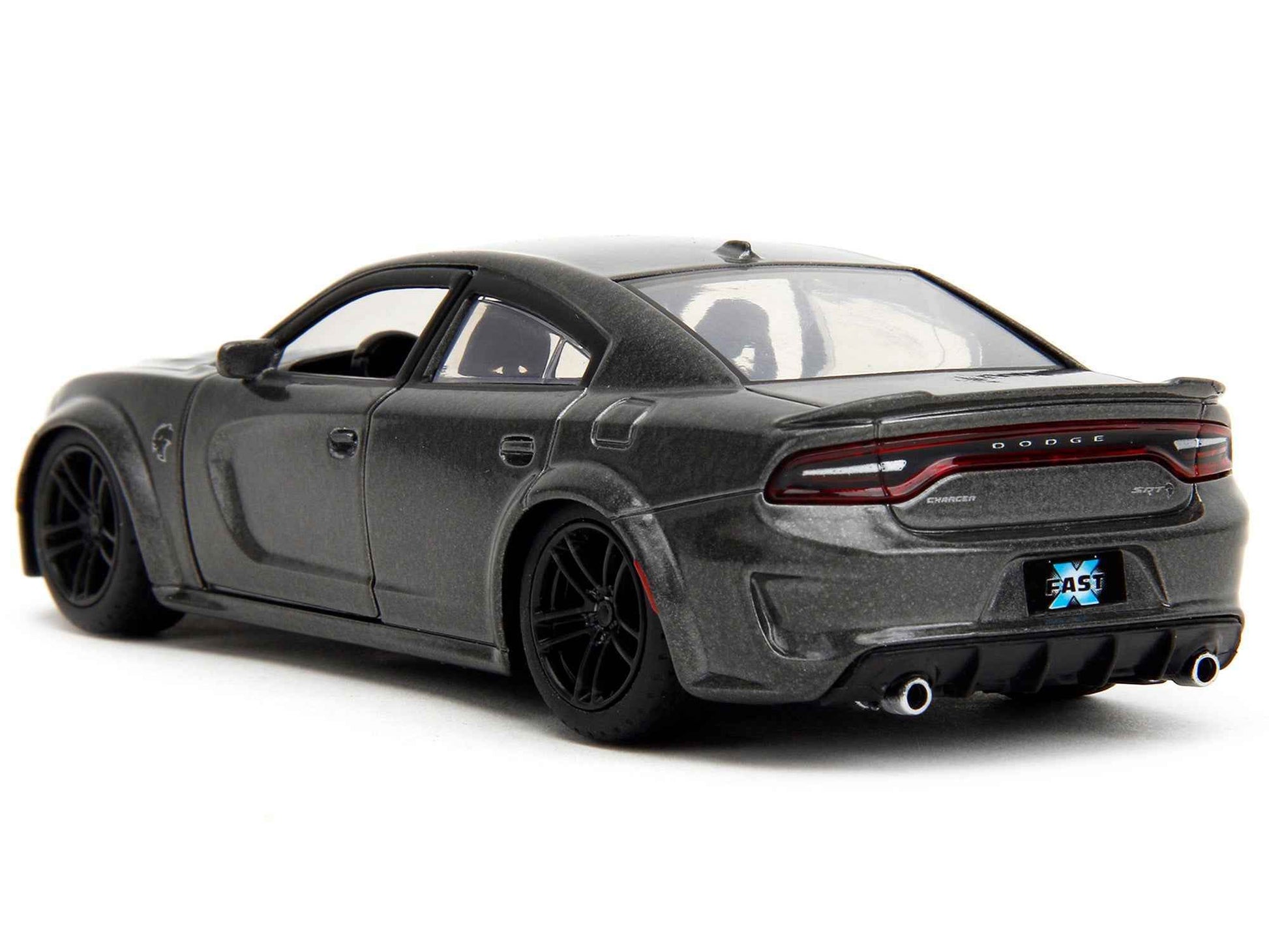 2021 Dodge Charger SRT Hellcat Gray Metallic "Fast X" (2023) Movie "Fast & Furious" Series 1/32 Diecast Model Car by Jada Miniature Motors Default Title Default Title-