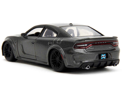 2021 Dodge Charger SRT Hellcat Gray Metallic "Fast X" (2023) Movie "Fast & Furious" Series 1/32 Diecast Model Car by Jada Miniature Motors Default Title Default Title-