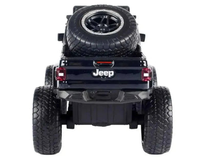 2021 Jeep Gladiator Rubicon Off-Road Pickup Truck Black with Matt Black Top "Off Road" Series 1/27 Diecast Model Car by Motormax Cartsfy Inc.