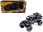 2021 Jeep Gladiator Rubicon Off-Road Pickup Truck Black with Matt Black Top "Off Road" Series 1/27 Diecast Model Car by Motormax Cartsfy Inc.