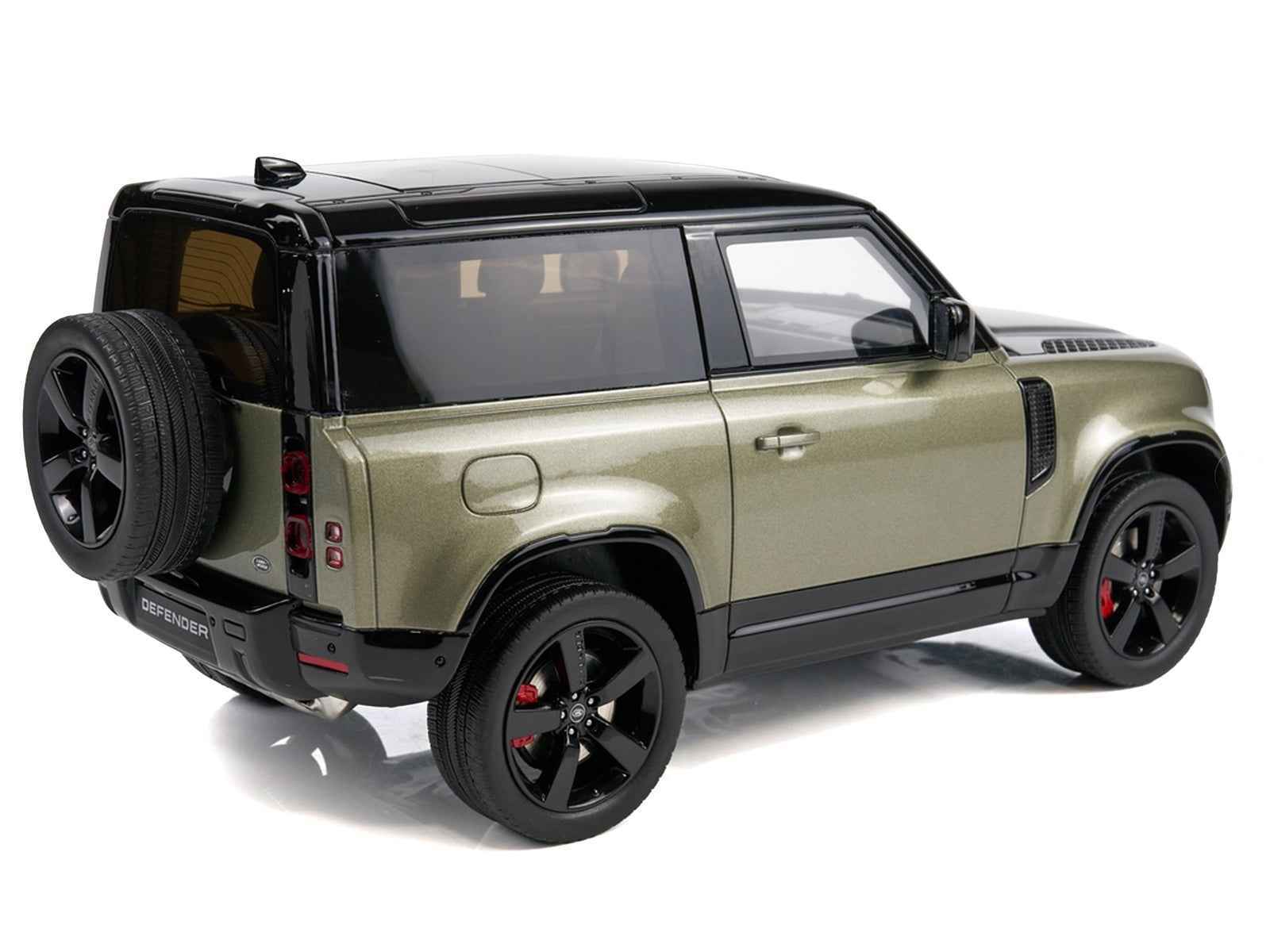 2021 Land Rover Defender 90 P400 X-Dynamic HSE Pangea Green Metallic 1/18 Model Car by GT Spirit Cartsfy Inc.