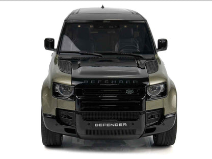 2021 Land Rover Defender 90 P400 X-Dynamic HSE Pangea Green Metallic 1/18 Model Car by GT Spirit Cartsfy Inc.