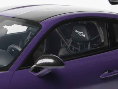 2021 Porsche 911 (991.2) GT2 RS Ultraviolet Metallic with Carbon Stripes 1/18 Model Car by GT Spirit Miniature Motors Default Title Default Title-