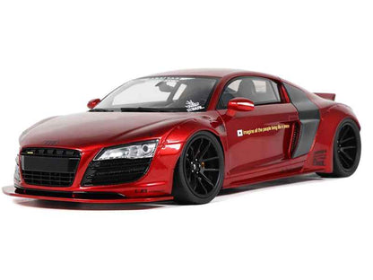 2022 Audi R8 "LB Works" Red Metallic 1/18 Model Car by GT Spirit Cartsfy Inc.