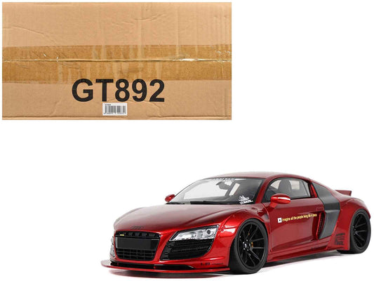2022 Audi R8 "LB Works" Red Metallic 1/18 Model Car by GT Spirit Cartsfy Inc.