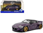 2022 Nissan Pandem Fairlady Z RHD (Right Hand Drive) Purple Metallic with Black Top 1/43 Diecast Model Car by Solido Miniature Motors Default Title Default Title-